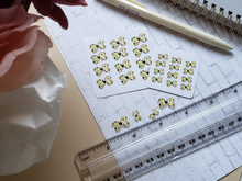Load image into Gallery viewer, Yummie Bow Chocolate Chip Cookies Sticker Planner