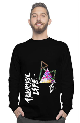  Retro Intrinsic Life gildan long sleeve tee