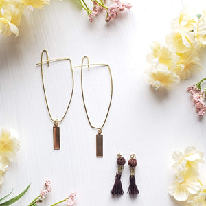 Swinging Wire Earrings