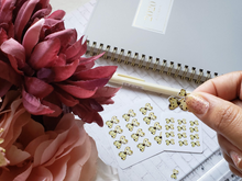 Load image into Gallery viewer, Yummie Bow Chocolate Chip Cookies Sticker Planner
