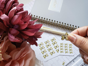 Yummie Bow Chocolate Chip Cookies Sticker Planner