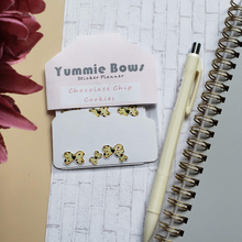 Load image into Gallery viewer, Yummie Bow Chocolate Chip Cookies Sticker Planner
